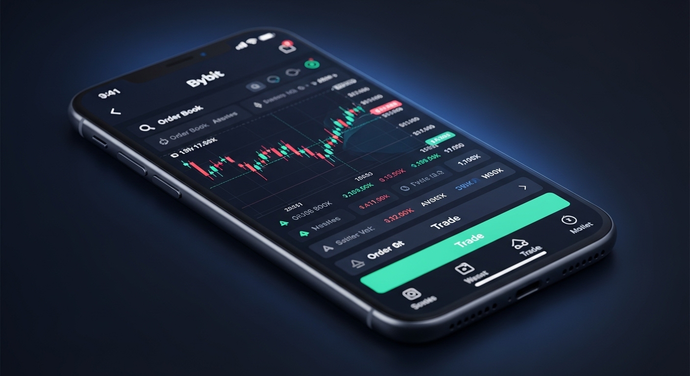 Визуальное представление процесса работы с bybit usdt: покупка, продажа и стейкинг стейблкоина на платформе Bybit